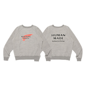 Limited Edition Gray Crewneck Sweatshirt – Red Wing Heritage x