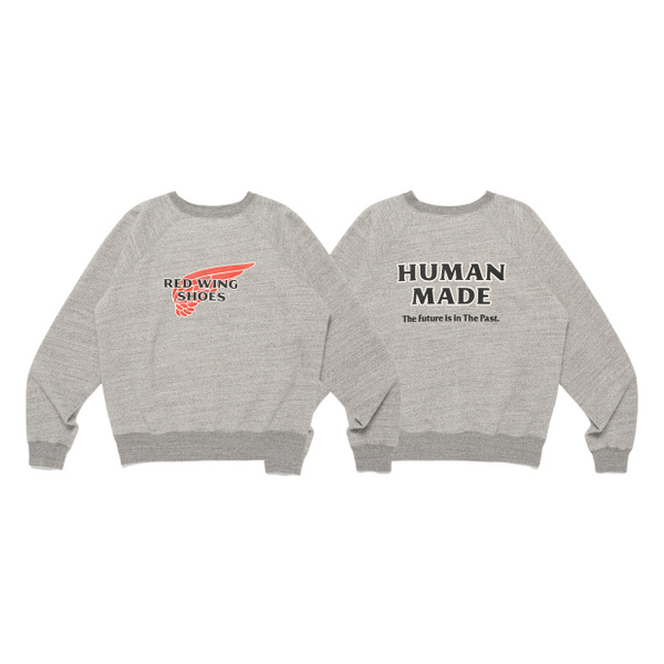 Limited Edition Gray Crewneck Sweatshirt – Red Wing Heritage x