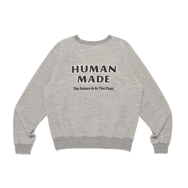 HUMAN MADE グレー スウェット Limited Edition Gray Crewneck Sweatshirt – Red Wing Heritage x