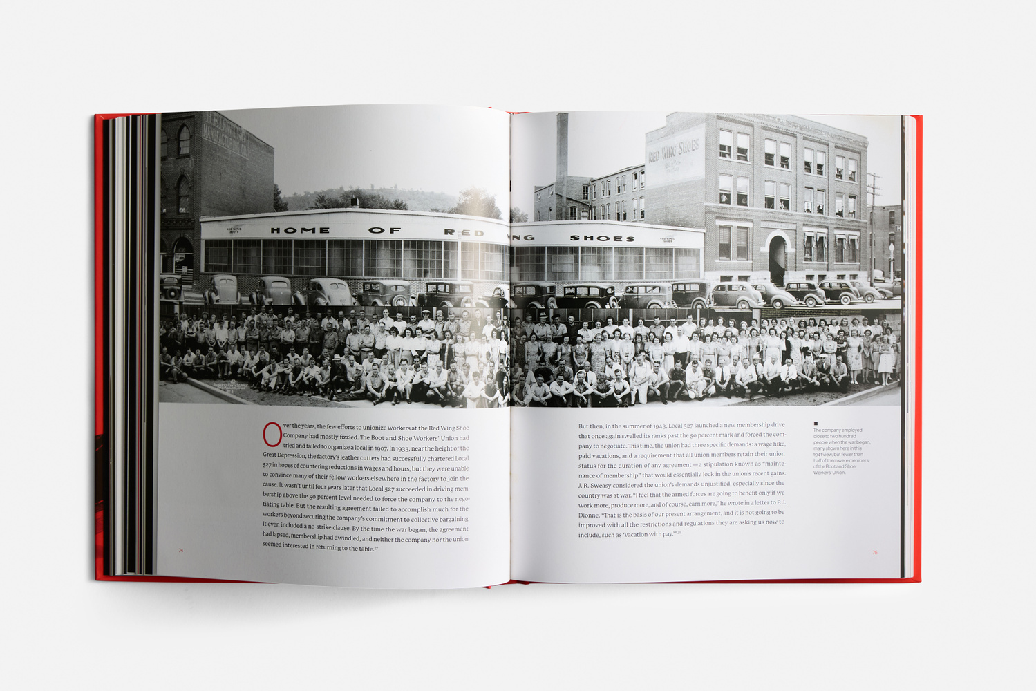 95405 - BOOK "THE RED WING WAY"
